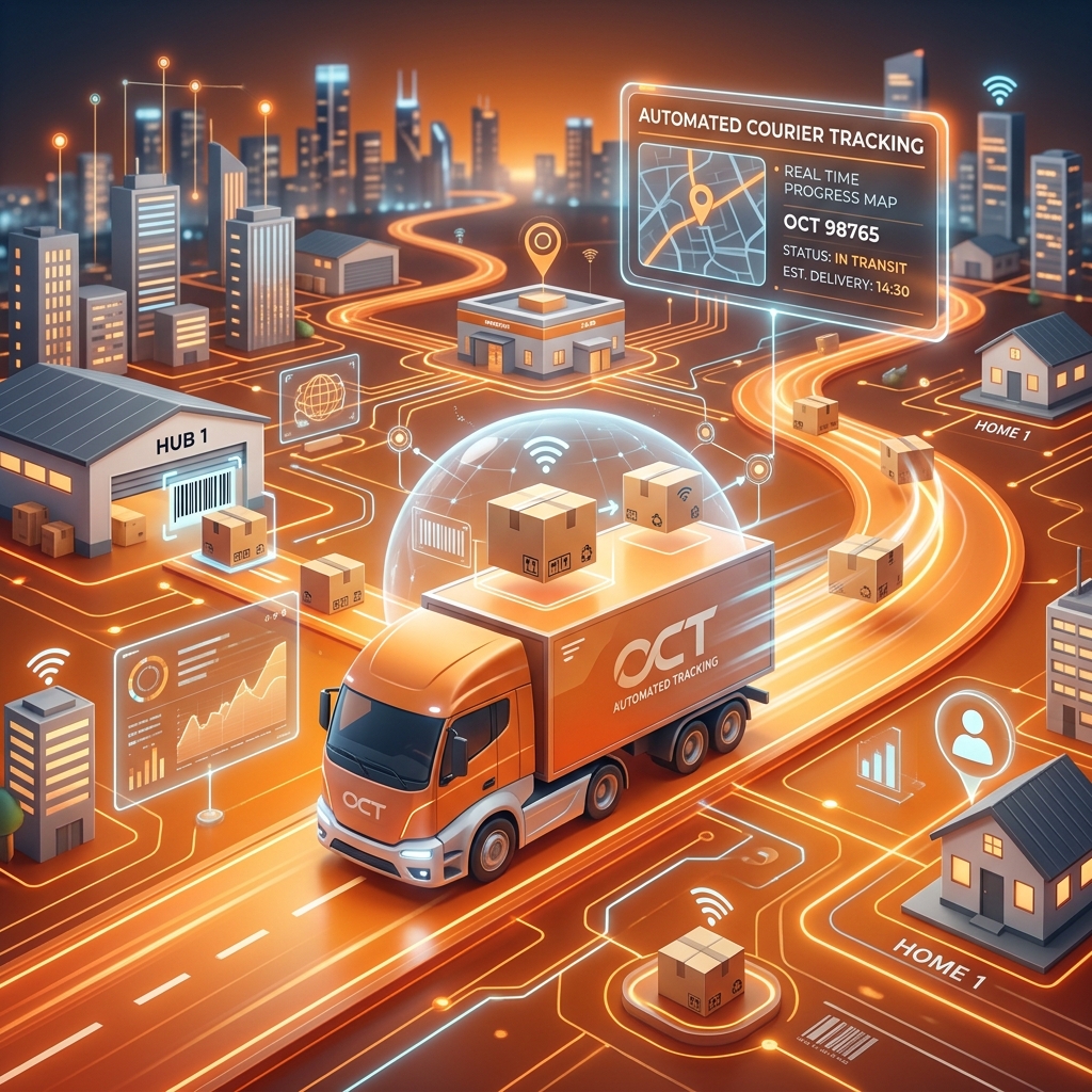Automate Courier Tracking