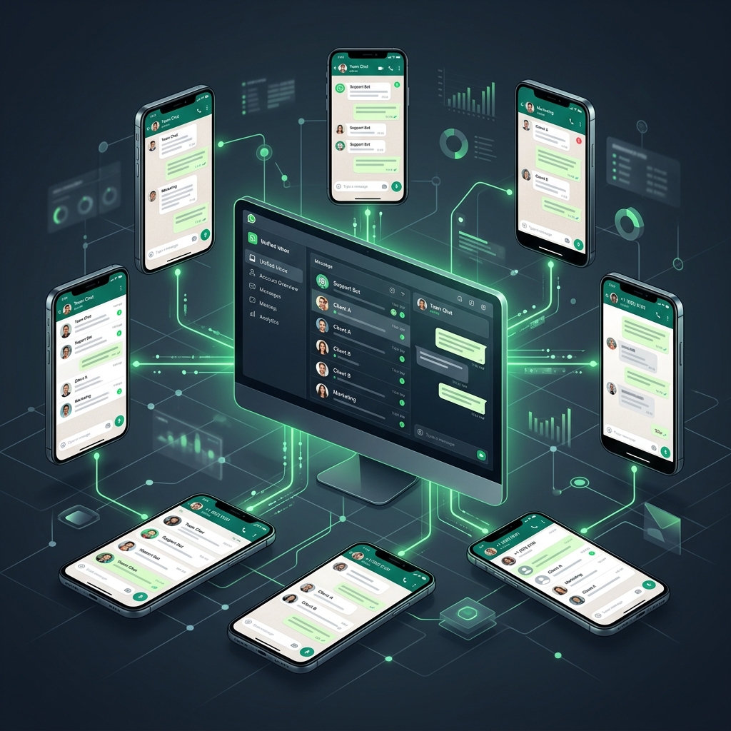 Multi-Session: Manage Multiple WhatsApp Numbers From One Dashboard