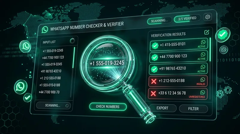 WhatsApp Number Checker