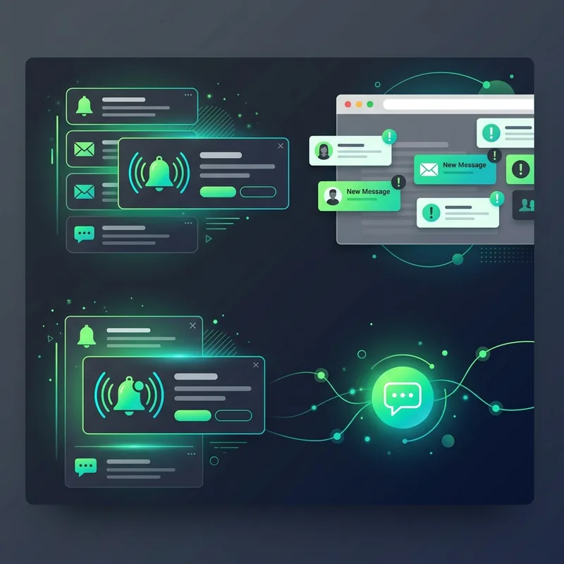 Real-Time Web Push Notifications for Courier Tracking